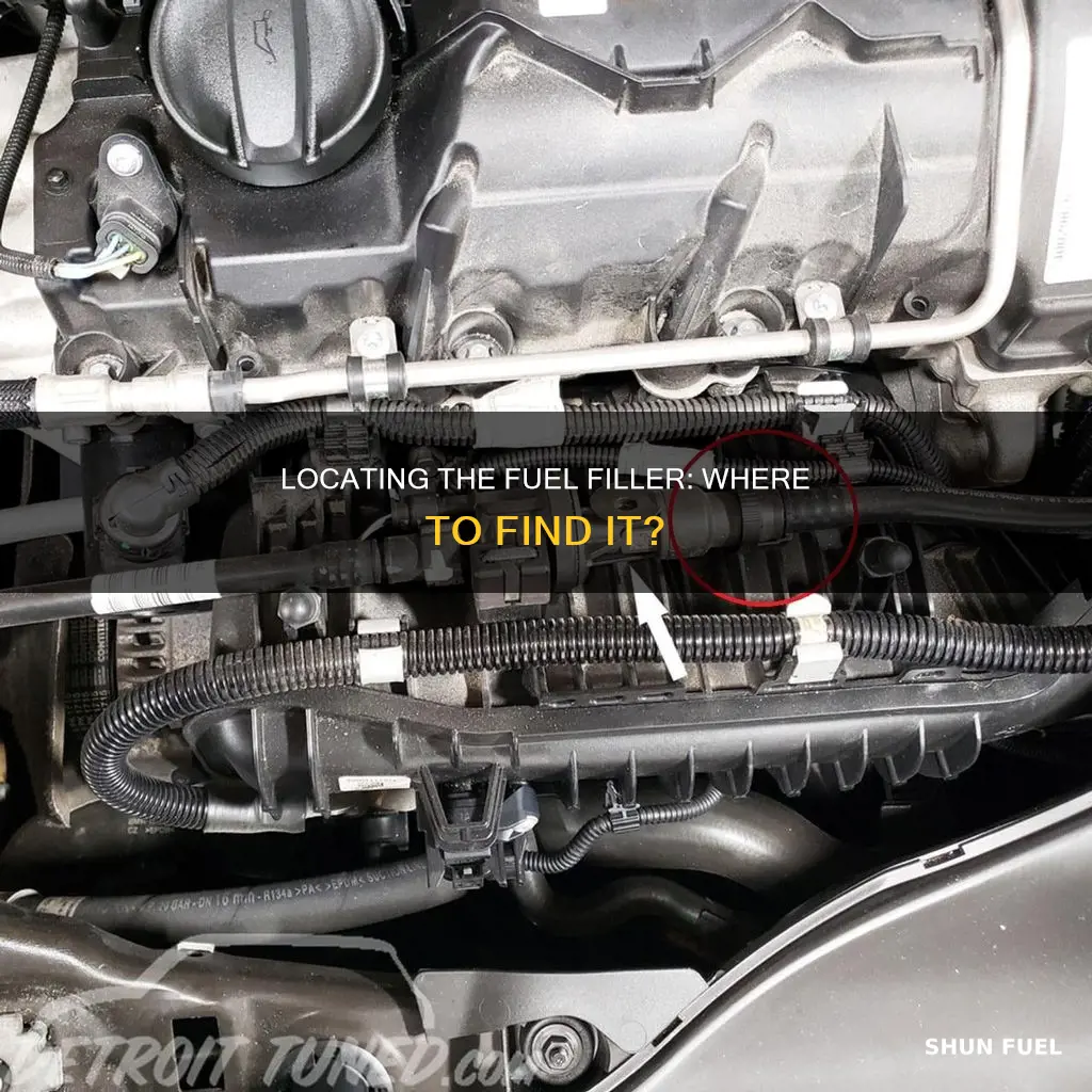where is a fuel filler on a tank