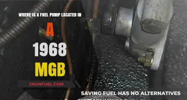 Locating the Fuel Pump in a 1968 MGB: A Quick Guide