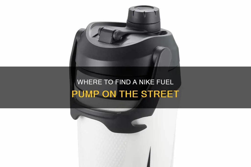 where is a street nike fuel pump