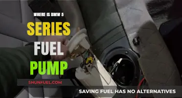 BMW 5 Series Fuel Pump Location Guide: Find It Easily