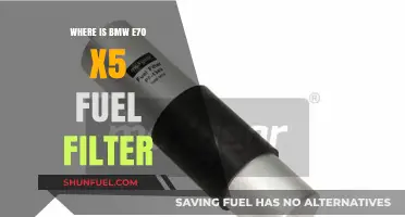 BMW E70 X5 Fuel Filter: Location and Access Guide