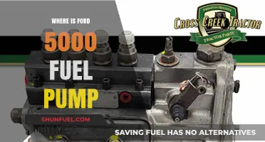 Locating the Fuel Pump in a Ford 5000 Tractor