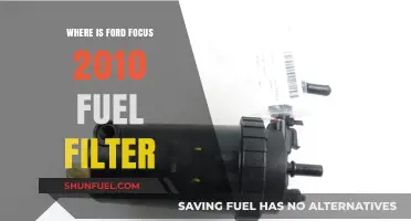 Ford Focus 2010: Fuel Filter Location and Replacement Guide