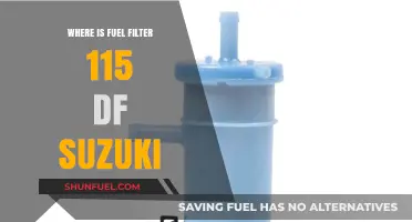 Finding the Fuel Filter: Suzuki 115 DF Guide