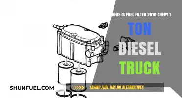 Finding the Fuel Filter in a Chevy Diesel Truck