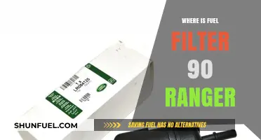 Locating the Fuel Filter in Your 90s Ranger