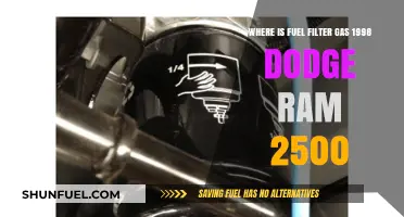 Finding the Fuel Filter in Your 1998 Dodge Ram 2500