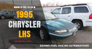 Chrysler LHS Fuel Filter: Location and Access Guide