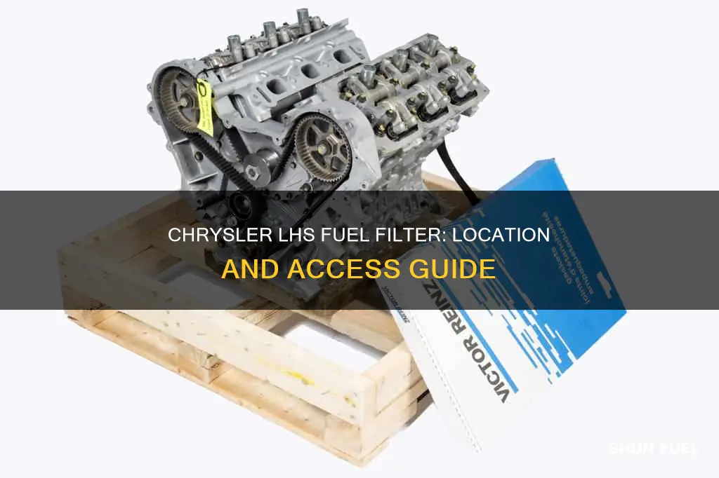 where is fuel filter in 1995 chrysler lhs
