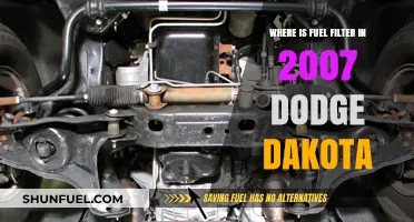 Dodge Dakota Fuel Filter: Location and Replacement Guide