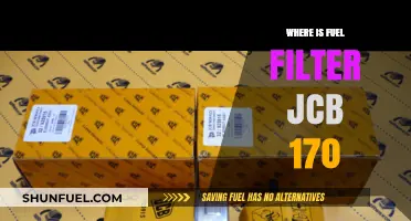 Locating the Fuel Filter in Your JCB 170 Machine