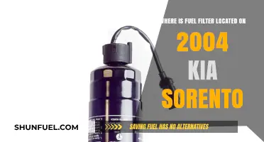 Kia Sorento Fuel Filter: Location and Replacement Guide
