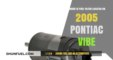 Pontiac Vibe: Fuel Filter Location and Replacement Guide