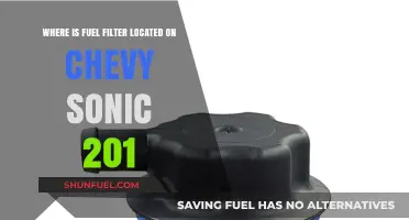 Chevy Sonic 201: Fuel Filter Location Guide