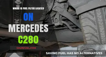 Mercedes C280 Fuel Filter: Location Guide