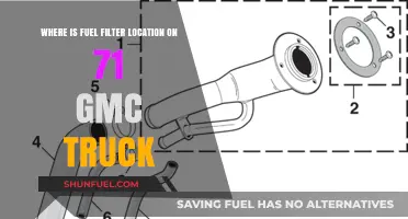 Finding the Fuel Filter on a '71 GMC Truck