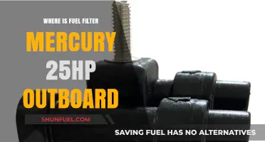 Finding the Fuel Filter in Your Mercury 25HP Outboard