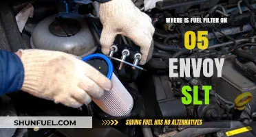 Fuel Filter Location for 05 Envoy SLT