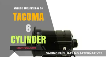 Locating the Fuel Filter in Your Tacoma 6-Cylinder Engine
