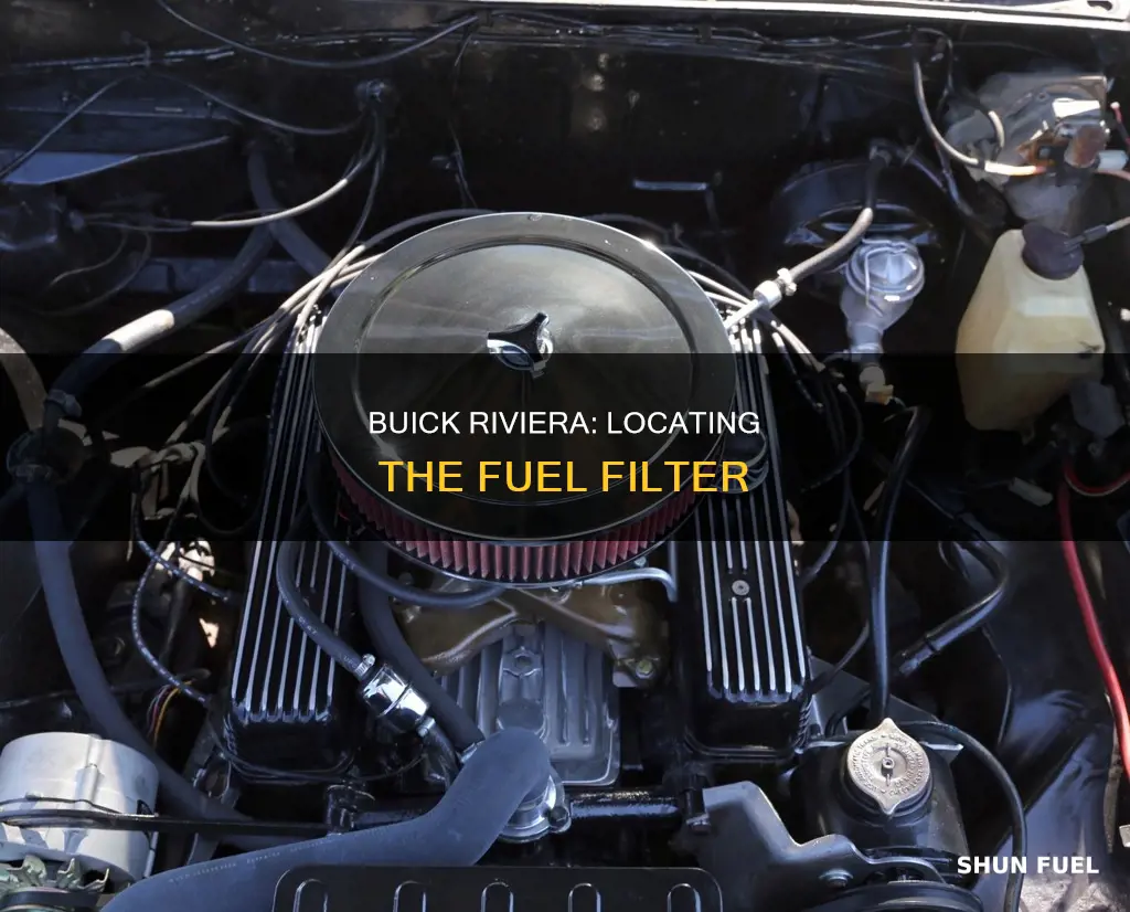 where is fuel filter on 1995 buick riviera