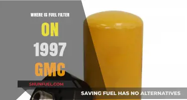 Locating the Fuel Filter on Your 1997 GMC