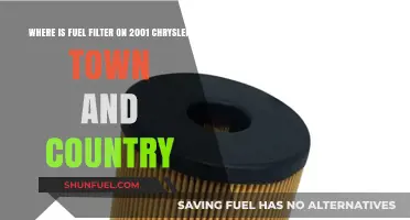 Chrysler Town & Country: Fuel Filter Location