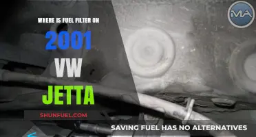 Locating the Fuel Filter in a 2001 VW Jetta