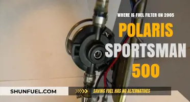 Locate the Fuel Filter on Your 2005 Polaris Sportsman 500
