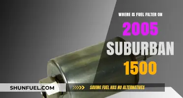 Fuel Filter Location Guide: 2005 Suburban 1500