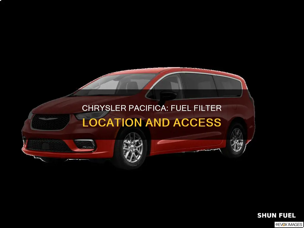 where is fuel filter on 2006 chrysler pac