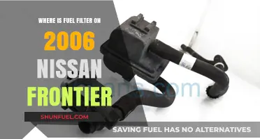 Nissan Frontier Fuel Filter: Location and Access Guide