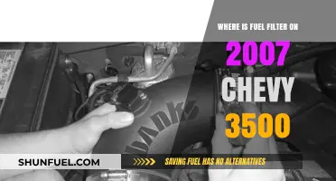 Chevy 3500 Fuel Filter: Location and Access Guide
