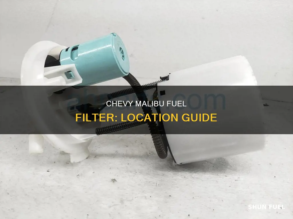 where is fuel filter on 2008 chevy malibu