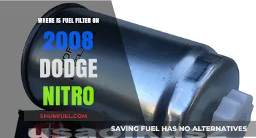 Dodge Nitro Fuel Filter: Location and Replacement Guide
