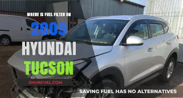 Hyundai Tucson 2009: Fuel Filter Location Guide