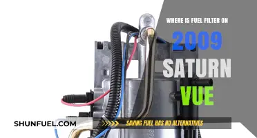 Locate the Fuel Filter in Your 2009 Saturn Vue