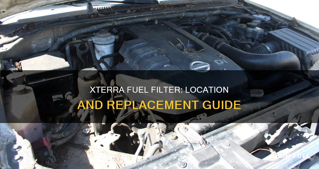 where is fuel filter on 2010 xterra