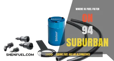 Fuel Filter Location Guide for 1994 Suburbans
