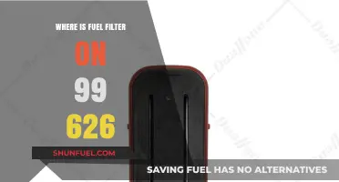 Locating the Fuel Filter in a 99 626