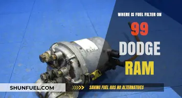 Finding the Fuel Filter in Your '99 Dodge Ram