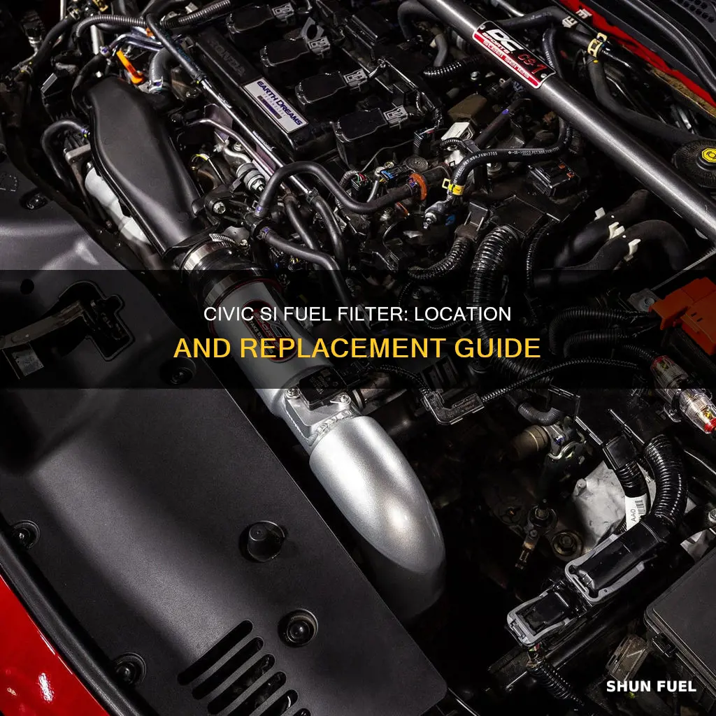 where is fuel filter on a 07 civic si