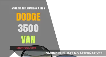 Dodge Van Fuel Filter Location Guide