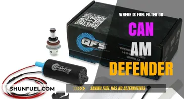 Locating the Fuel Filter in Your Can-Am Defender