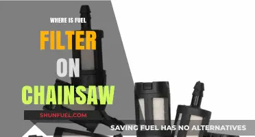 Chainsaw Fuel Filter: Where Is It Located?