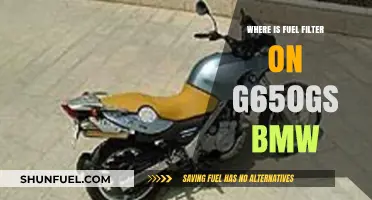 BMW G650GS Fuel Filter Location Guide