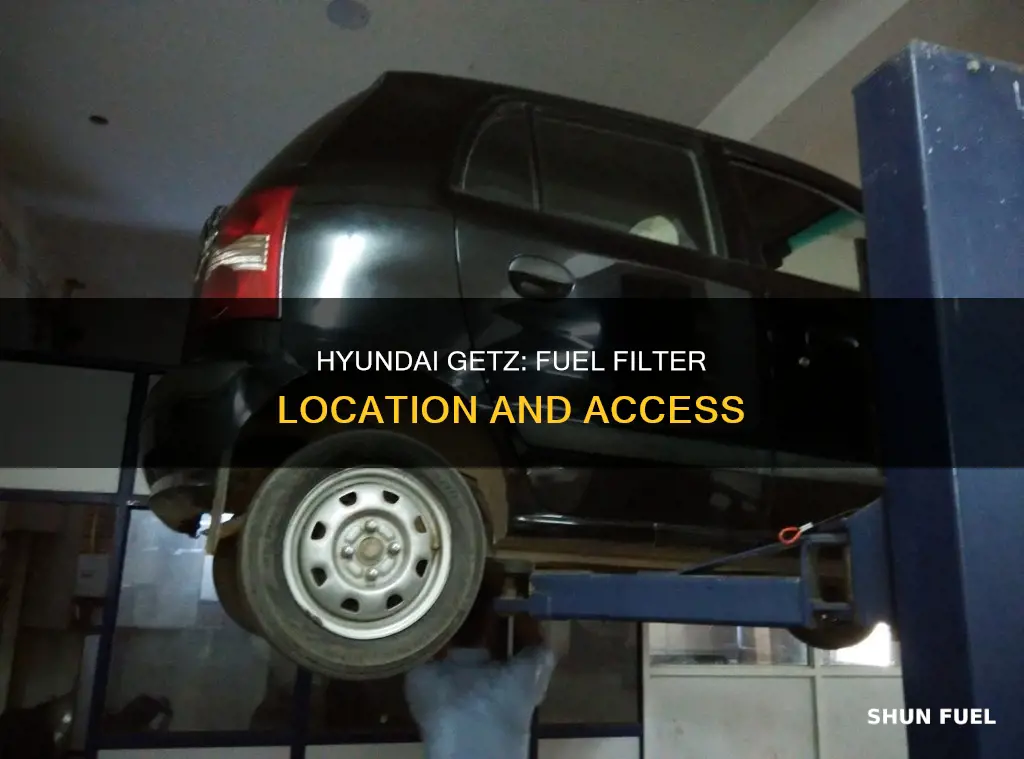 where is fuel filter on hyundai getz
