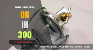 Locating the Fuel Filter in Your IH 300