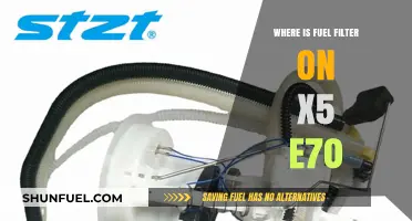 Locating the Fuel Filter in Your X5 E70