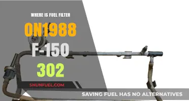 Locating the Fuel Filter in a 1988 F-150 302