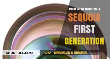 Locating the Fuel Filter in a First-Gen Toyota Sequoia